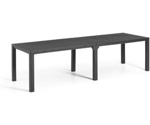 Keter Table d'extérieur Julie Table Double Composition, Graphite