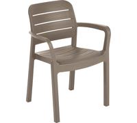 KETER TISARA Chaise de jardin, 53 x 58 x 83 cm, cappuccino 17199557