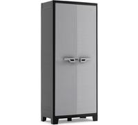 KETER TITAN MULTISPACE ARMOIRE EN RÉSINE 80X44XH182 CM 8 ÉTAGÈRES GRIS (38890)