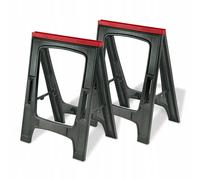 Keter tréteau d'atelier 23'' 2 pièces, capacité 340 kg, noir