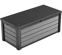 KETER U43966 Coffre de rangement plastique, polypropylène anthracite, graphite