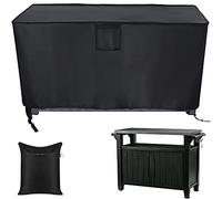 Keter Unity XL Housse de table imperméable pour table de préparation d'extérieur de 88,9 cm/139,7 cm - Accessoires de barbecue durables pour terrasse et îlot de cuisine - Protection d'armoire de
