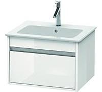Ketho Duravit vasque KT641802222 60 x 47,5 cm, blanc brillant, 2000 coulissant, suspendu
