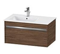 Ketho Duravit vasque KT641902121 80 x 47,5 cm, 2000 foncé, coulissant match2, suspendu