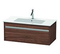 Duravit Ketho Meuble sous-lavabo suspendu 6420, 1 tiroir, 1000mm, pour ME par Starck 233610, KT642002121, Couleur: Noyer Foncé Foncé