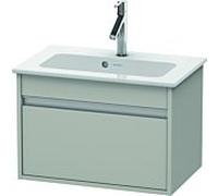 Duravit Vasque Ketho KT642200707 60 x 38,5 cm Gris béton mat Suspendue