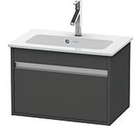 Ketho Duravit vasque KT642204949 60 x 38,5 cm, graphite mat, 2000 , suspendu