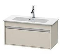 Duravit Bâti-support lavabo Ketho Compact 800x410x385 mm, 1 tiroir, décor taupe mat