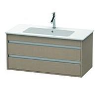 Duravit Ketho bâti-support lavabo suspendu, 1000x480x475 mm, 2 tiroirs, pour ME by Starck 233610, KT643007575, Couleur: Décor en lin