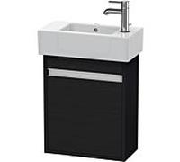 Ketho Duravit vasque KT6629R1616 45x22,5x55cm, suspendu, porte à droite, chêne noir