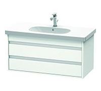Ketho Duravit vasque KT664801818 100 x 45,5 cm, blanc mat, 2 tiroirs, suspendu