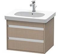 Ketho Duravit vasque KT665007575 60 x 45,5 cm, lin, 2 tiroirs, suspendu