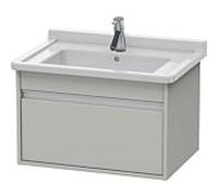 Ketho Duravit vasque KT666300707 65 x 45,5 cm, gris béton mat, 2000 , suspendu