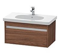 Ketho Duravit vasque KT666702121 80 x 45,5 cm, 2000 foncé, coulissant match2, suspendu