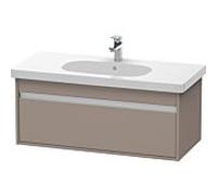 Duravit Ketho bâti-support lavabo suspendu, 1000x410x455 mm, 1 tiroir, pour D-Code, KT666804343, Couleur: Décor basalte mat