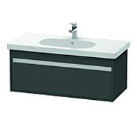 Ketho Duravit vasque KT666804949 100 x 45,5 cm, graphite mat, 2000 , suspendu