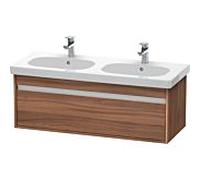 Meuble Pour Lavabo Encastrable suspendu Duravit Ketho pour 034812 Noyer naturel 1150 mm KT666907979