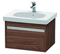Ketho Duravit vasque KT667002121 60 x 45,5 cm, 2000 foncé, coulissant match2, suspendu