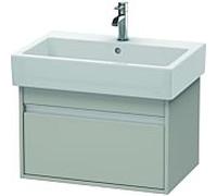 Ketho Duravit vasque KT668400707 65 x 44 cm, gris béton mat, 2000 , suspendu