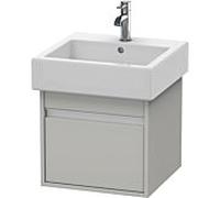 Ketho Duravit vasque KT668500707 45 x 44 cm, gris béton mat, 2000 , suspendu