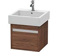 Ketho Duravit vasque KT668502121 45 x 44 cm, 2000 foncé, coulissant match2, suspendu