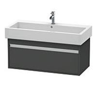 Ketho Duravit vasque KT668804949 95 x 44 cm, graphite mat, 2000 , suspendu