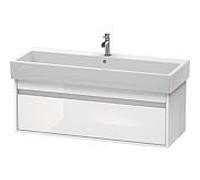 Ketho Duravit vasque KT668902222 115 x 44 cm, blanc brillant, 2000 coulissant, suspendu