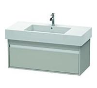 Ketho Duravit vasque KT669100707 100 x 45,5 cm, gris béton mat, 2000 , suspendu