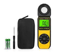 Kethvoz Light Lumen Meter, Numérique luxmetre Mesurer Lumiere Intensité 400,000 Lux, Testeur de Luminosité Lumineuse KE-881D