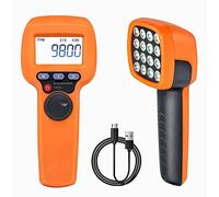 Kethvoz Tachymètre Numérique LED Flash Stroboscope, High Speed Counting Tachometer 60~99999 RPM, Sans Contact Speedometer Hz Velocity Tester for Car Motor Gear Printing