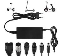 Ketliyaze Chargeur Trotinette Electrique, 42V 2A Chargeur Hoverboard avec 6 Connecteurs,36V Chargeur Universel Batterie de Trottinette pour Xiaomi M365/Pro 2,Monocycle,Hoverboard,Scooter Électrique