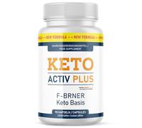 Keto Activ Plus | Pour les personnes ayant un mode de vie sain | Facile à utiliser | 90 gélules par boîte