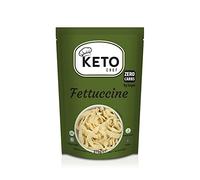 Keto Chef Konjac Fettuccine Pasta - Sans sucre & sans gluten, fabriquée avec de la farine de konjac, contient 0% de matières grasses, Shirataki, faible en calories, alimentation saine pour le régime