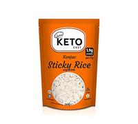 Keto Chef Konjac (riz glutineux, lot de 1 x 200 g), végétalien, riz instantané pour sushi, faible teneur en glucides, sans gluten et sucre, faible teneur en calories, prêt à manger