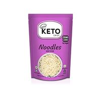 Keto Chef Nouilles fines végétaliennes à micro-ondes - Sans Konjac, nouilles instantanées Shirataki, zéro glucides et sucres, régime sain à faible teneur en calories paléo amical | Prêt à manger (270