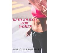 Keto Journal for Women: An easy diet diary with 12 weeks food diary tracker for weight loss