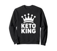 Keto King - Régime cétogène Amusant à Faible teneur en Glucides Sweatshirt
