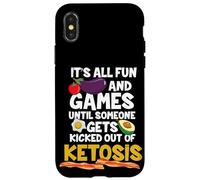 Keto Metabolic Sport Low Carbs Régime de Perte de Poids sain Coque pour iPhone X/XS