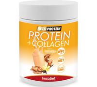 Keto Protein Protein + Collagen Caramelo Salado y Vainilla 400g