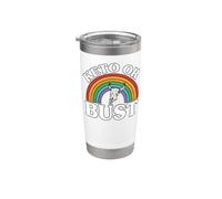 Ketogenic Diet Keto Or Bust Western Cow Skull Retro Gobelet isotherme en acier inoxydable double paroi