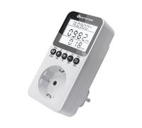 KETOTEK Wattmetre Prise, Compteurs D'énergie, Mesure Consommation Electrique, Compteur Electrique avec Écran LCD Rétroéclairé Surcharges de Protection 3680W