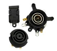 Kettle Base Coupler Connector, 3 Piece Repair Part for Kitchen Appliances