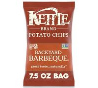 Kettle Brand Backyard Barbeque Kettle Chips, sans gluten, sans OGM, sac de 212,6 g
