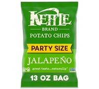 Kettle Brand Croustilles de pommes de terre, chips jalapeno, format fête, 368,5 g