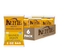 Kettle Brand Potato Chips Caddy, Honey Dijon, 2-Ounce Bags, 6 Count
