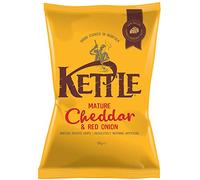 Kettle Chips Mature Cheddar and Red Onion 150g x 12
