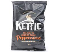 Kettle Chips Share Sachets (sel de mer et poivre noir écrasé 3 x 150 g)