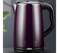 Kettle électrique, 【Conception Anti-calcul à Double paroi】 Mortle en Acier Inoxydable 1,8 L de Grande capacité avec Protection Contre Les fuites et surchauffe, 1800 W.