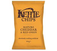 Kettle Potato Crisps - Kettle Chips Mature Cheddar & Red Onion 150G