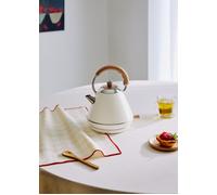 KETTLE RETRO - Bouilloire Électrique Blanc Cassé & Petite 600 ML